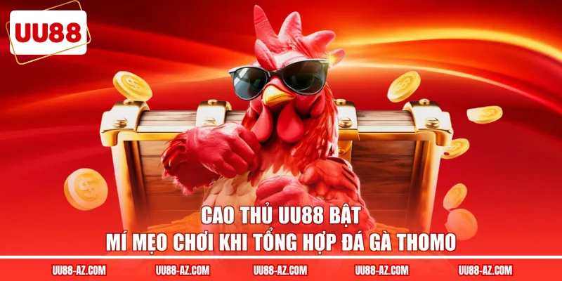 Cao thủ UU88 bật mí mẹo chơi khi tổng hợp đá gà Thomo