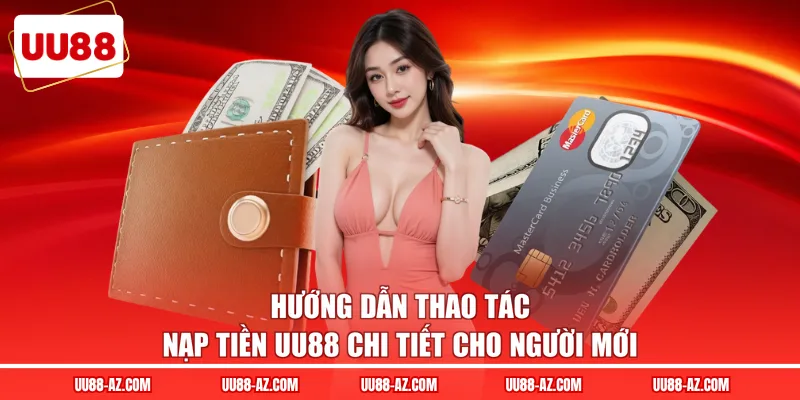 Hướng dẫn thao tác nạp tiền UU88 chi tiết cho người mới