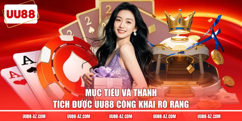Mục tiêu và thành tích được UU88 công khai rõ ràng